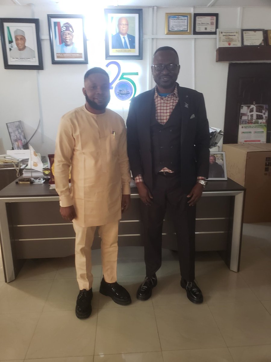 Kriztrillion's tweet photo. On the 5th of March 2026, I had the honor of leading the Executive Council of NIDSUG Uniuyo on a courtesy visit to the NDDC State Director, Engr. Evong Moduck Evong, at the Akwa Ibom State 

Sen. Comr. Christian Edidiong Bassey 
President NIDSUG Uniuyo https://t.co/9D2PGOx7U4