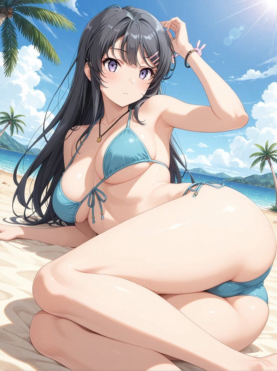 DiamCrystal's tweet photo. Bunny Girl Senpai @Anime18Art 
Mai Sakurajima🐰 https://t.co/7k5E3Hn7KA