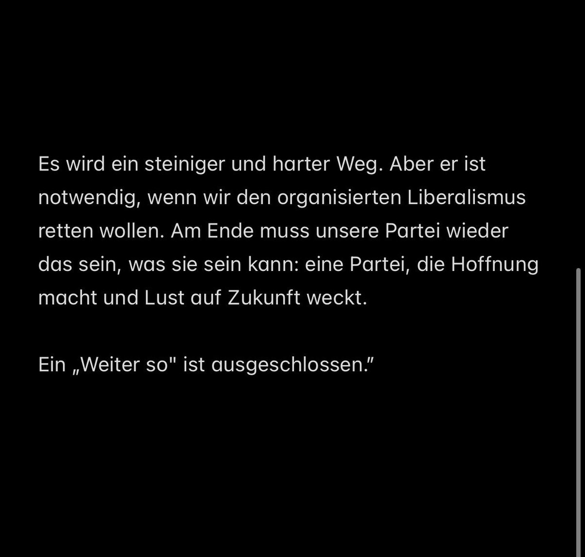 Meine Meinung zu dem, was die <a href="/fdp/">FDP</a> jetzt tun muss. #ltwbw #LandtagswahlBW