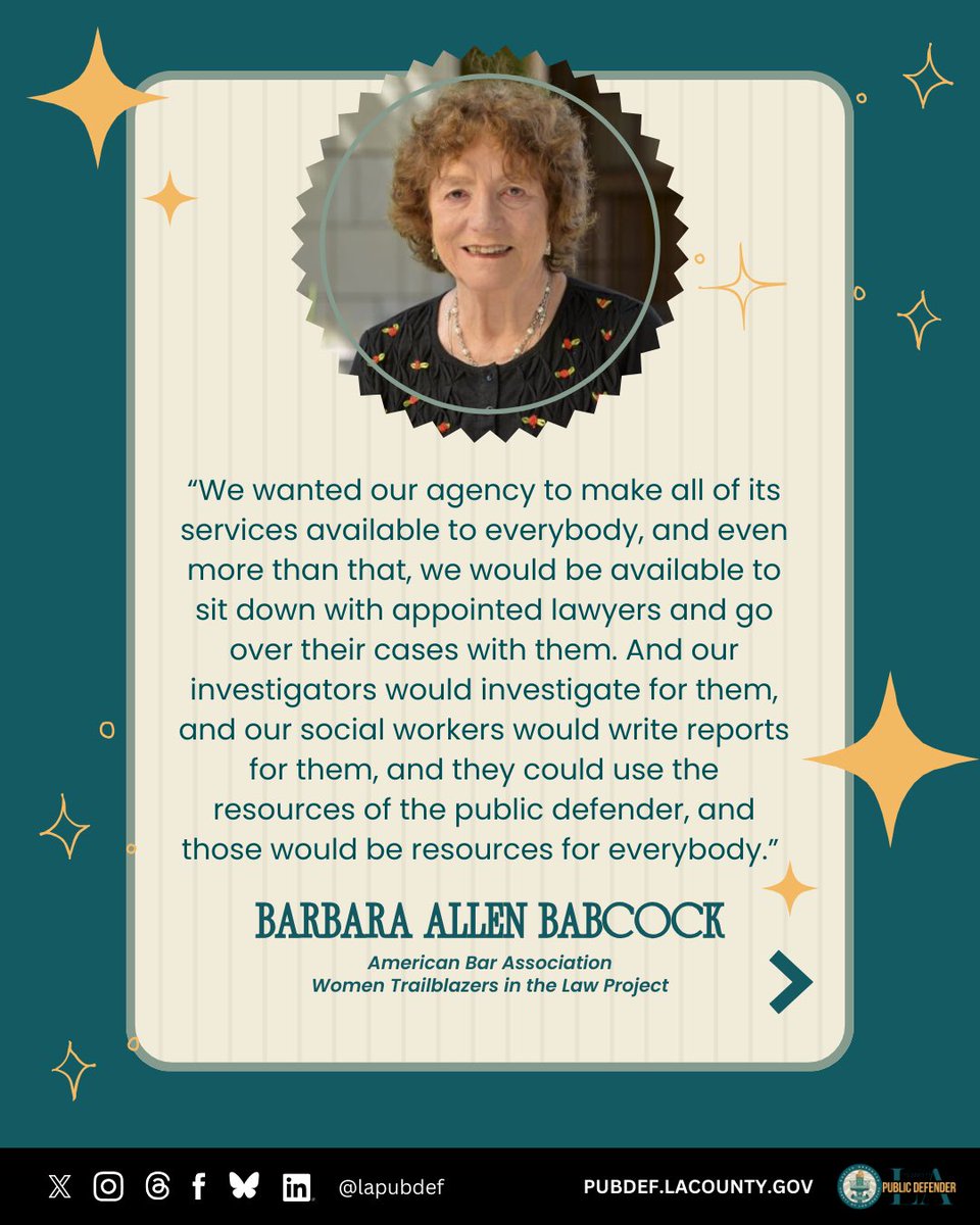 LA County Public Defender's Office tweet media