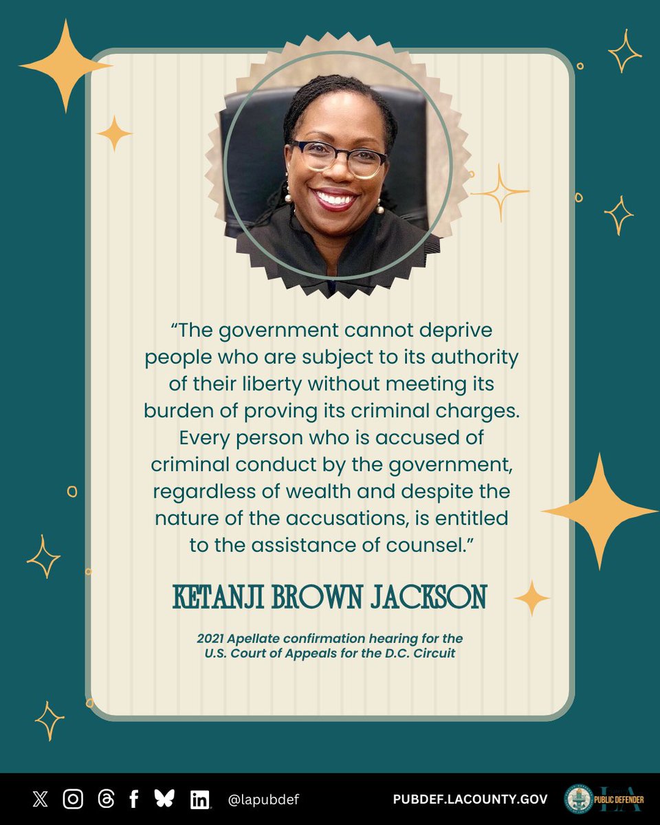 LA County Public Defender's Office tweet media