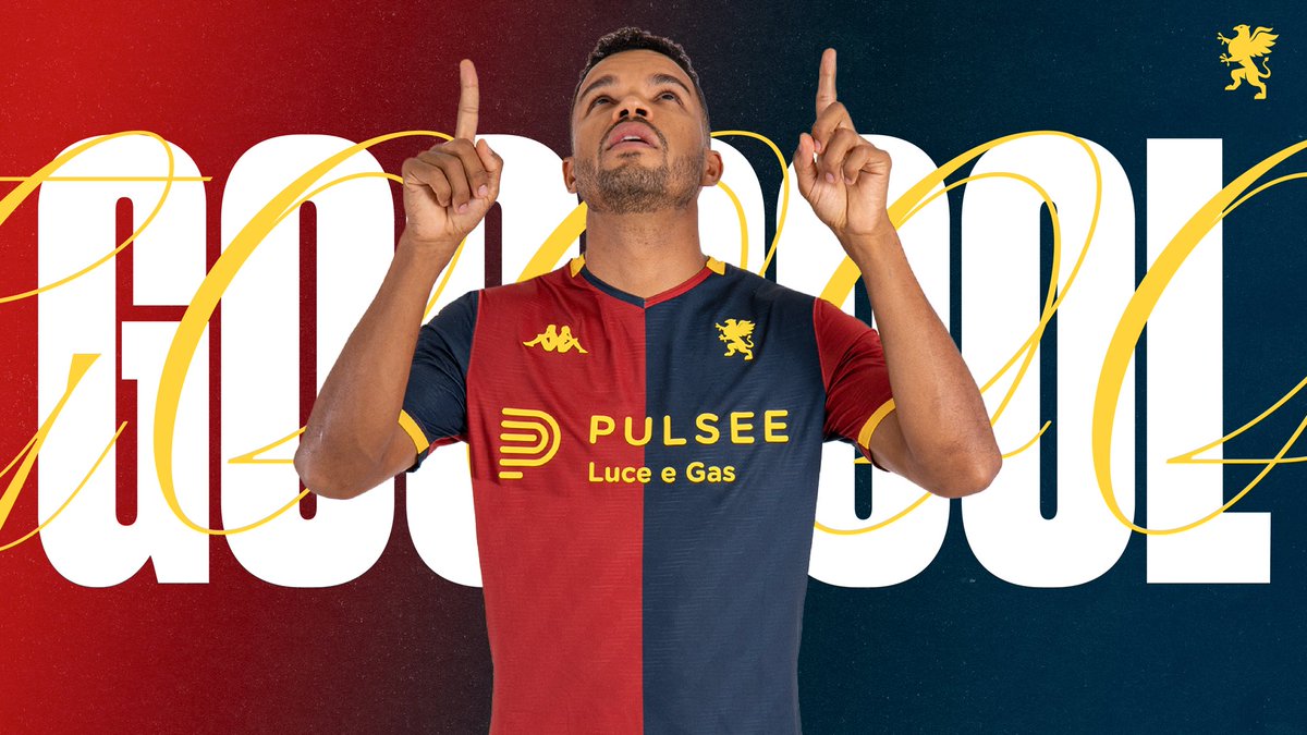 GenoaCFC's tweet photo. GOOOOOOOOL ⚽️
⏱️ 52’ - MESSIAS
#GENROM 1-0 | #SerieAEnilive https://t.co/n79hJblPJY