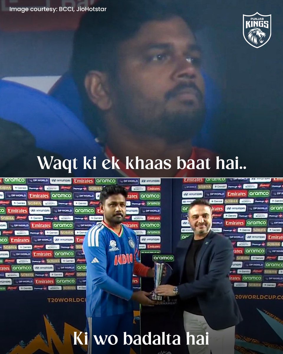 PunjabKingsIPL's tweet photo. 𝐆𝐨𝐝'𝐬 𝐩𝐥𝐚𝐧 ❤️

#INDvNZ #SanjuSamson https://t.co/agiF6QKKoM