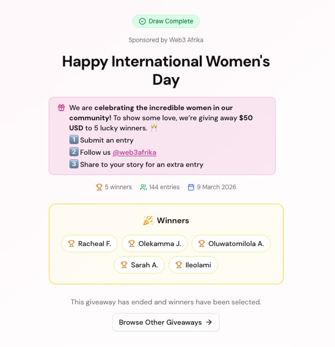 Web3 Afrika | web3afrika.eth tweet media