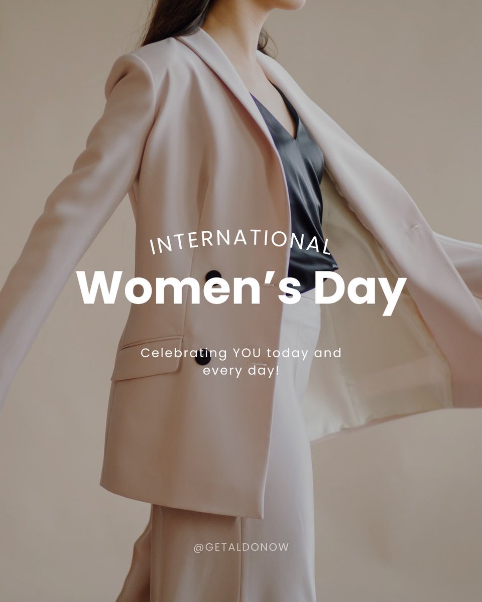 Happy International Women's Day! 🤍

To the women who build homes, lead communities, and make big moves in the market, we celebrate you today and every day. Thank you for your strength, leadership, and endless inspiration.

Cheers to you! 🥂

In Toronto 📲 (416) GET-ALDO