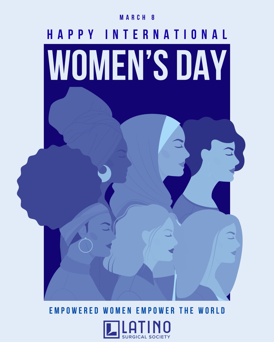LatinoSurgery's tweet image. Today, we celebrate the women whose talent, leadership, and dedication continue to shape surgery every day.
We proudly recognize all the surgeons, researchers, mentors, and trainees who are opening doors and inspiring the next generation. 
#WomenInSurgery #LatinasInMedicine #LSS