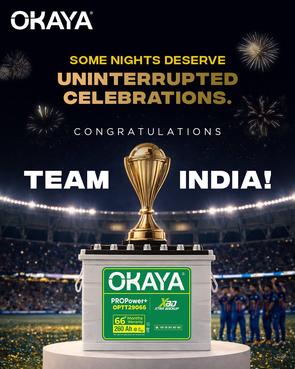 Okaya Power tweet media