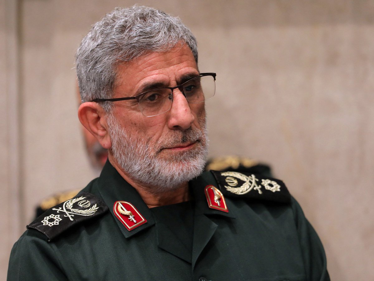 🚨 BREAKING:

Iranian military channels report:

“As usual, the circulating rumors about Brigadier General Esmail Qaani are false. They are being widely spread to force him to appear publicly or make contact so that he can be assassinated.

The foolish enemy will not succeed in