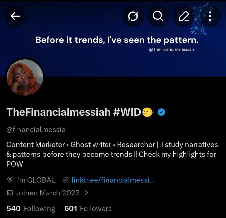 TheFinancialmessiah #WID🙂‍↔️ tweet media