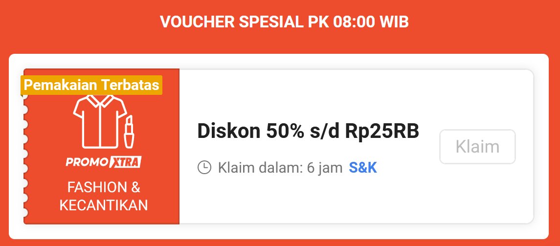 Pejuang Promo 🦸‍♂️ tweet media