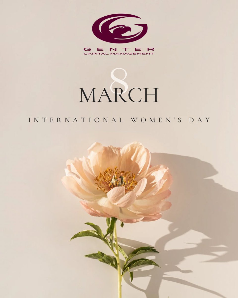GenterCapital's tweet photo. Today and every day, we celebrate the women who bring vision, leadership, and creativity to everything they do. Happy International Women’s Day from Genter Capital https://t.co/1ksk6sQdUu