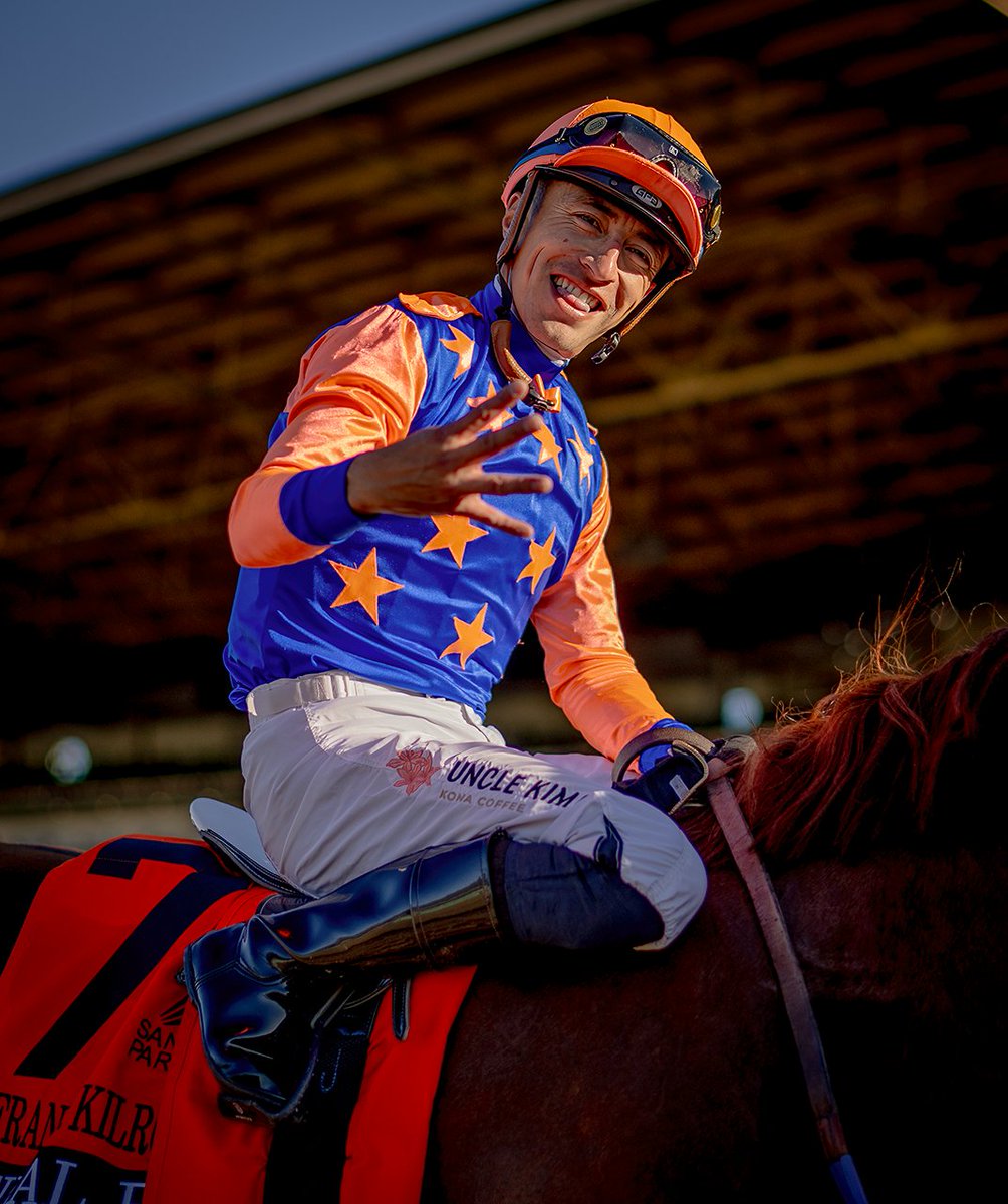 A_Evers's tweet photo. A Birthday to remember for @JJHernandezS19 winning 4 Races (3 Stakes) on the Big Cap Card @santaanitapark https://t.co/AgOMgR73n9