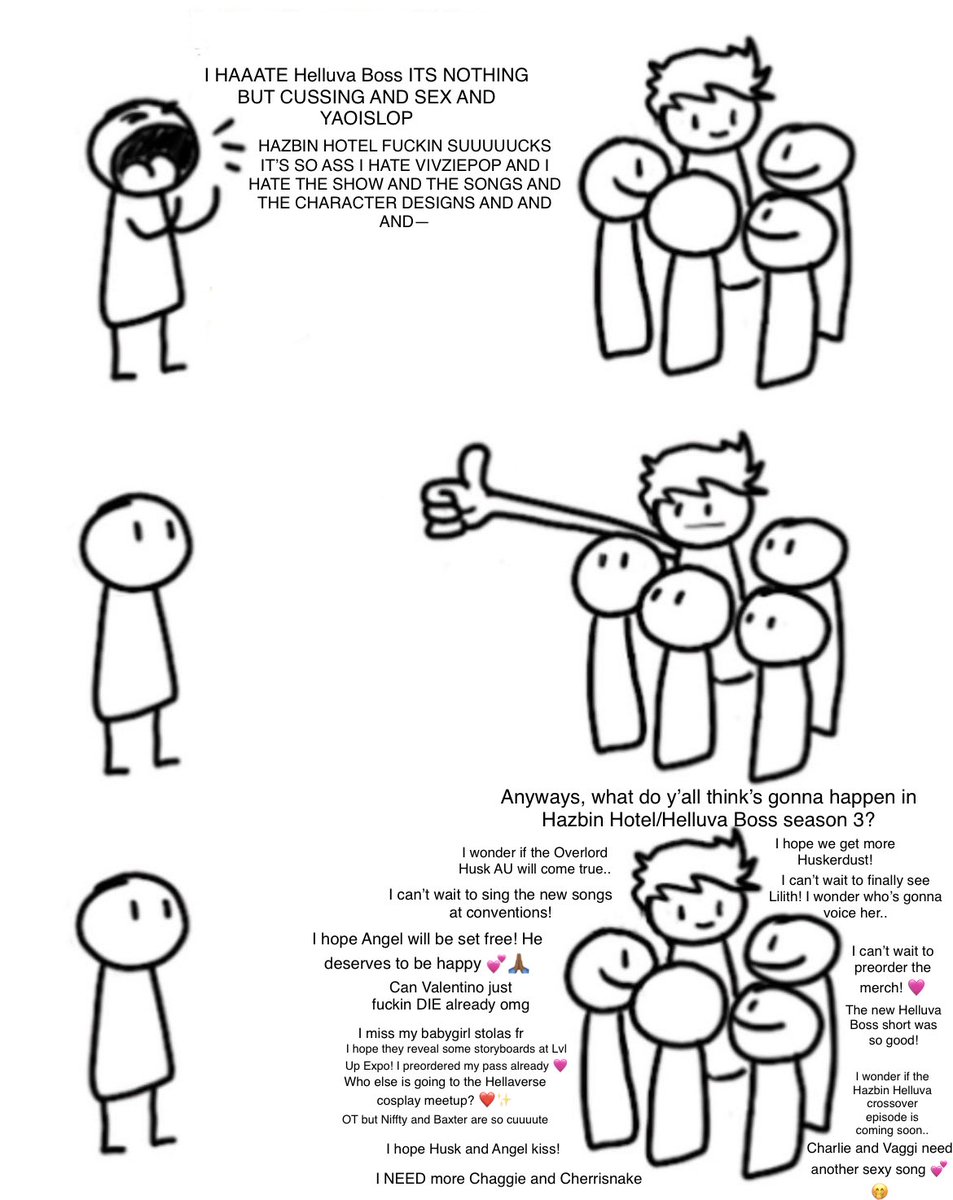 Everytime I see someone bitching about HB/HzH on a Toonhive/Cartoonbase post I just hit them with: