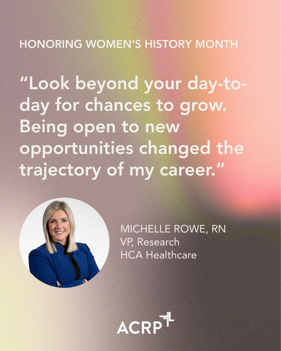 ACRP - Assoc. of Clinical Research Profession tweet media