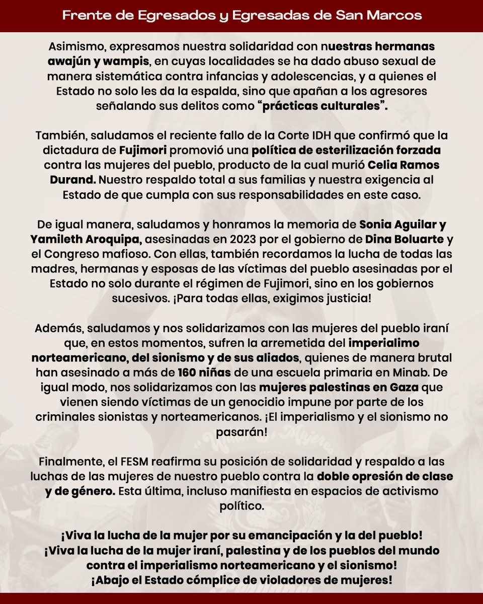 Egresados UNMSM tweet media