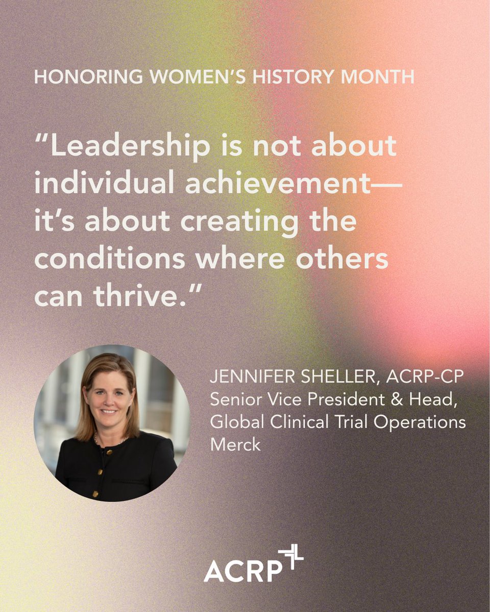 ACRP - Assoc. of Clinical Research Profession tweet media