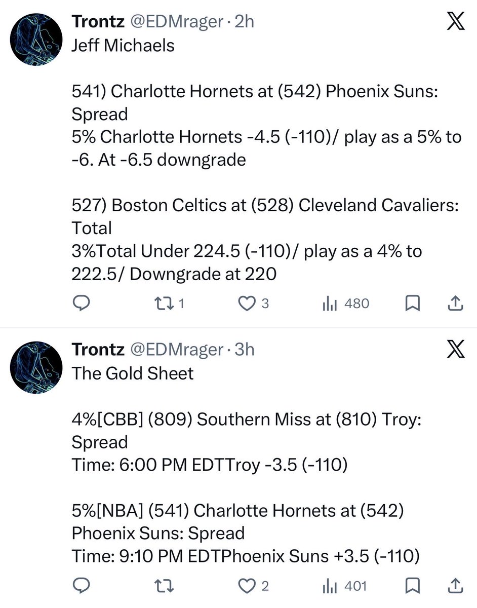 TR Handicapp Tracker tweet media