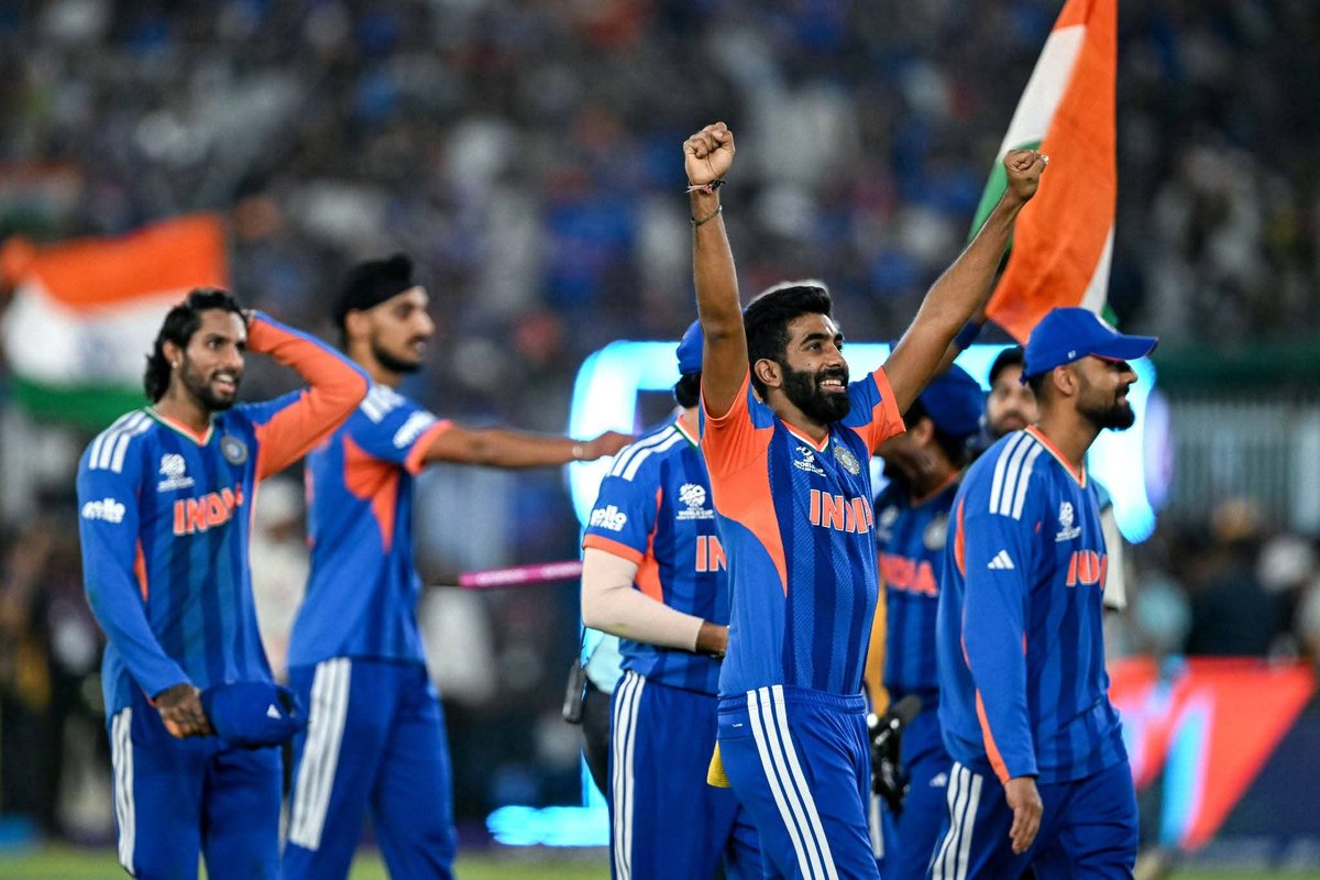 shekar66's tweet photo. మన దేశ విజయం 🇮🇳 మన విజయం
----------------------------------------------------
.
.
.
.
.
.
.
.
.
.
.
.
#INDvNZ #IndiaVsNewZealand
#T20WorldCup2026final #Meninblue  #T20WC2026 #T20WorldCup #rajashekarsharma #TeamIndia #Champions #IndianCricketTeam #Bumrah #cricket https://t.co/gwV50cAenV