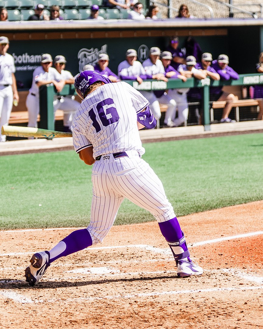 With his third inning RBI-single against Tulane, Nolan Traeger has driven in a run in seven straight games.

#GoFrogs | <a href="/TCU_Baseball/">TCU Baseball</a>