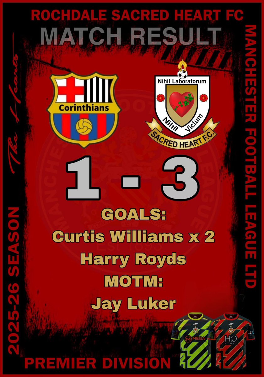 Rochdale Sacred Heart FC tweet media