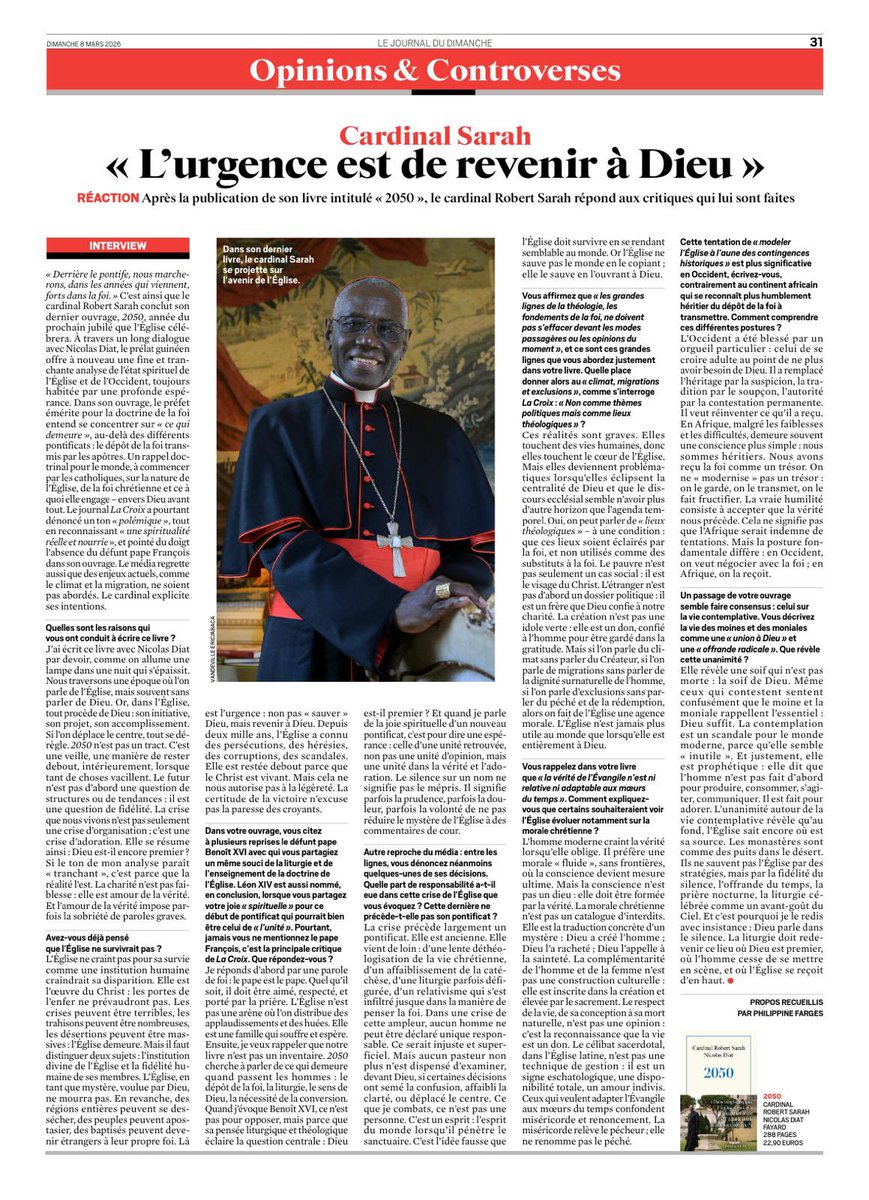 Cardinal R. Sarah tweet media
