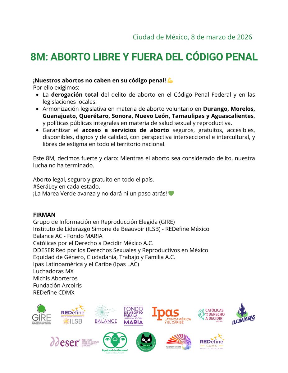 Católicas México tweet media