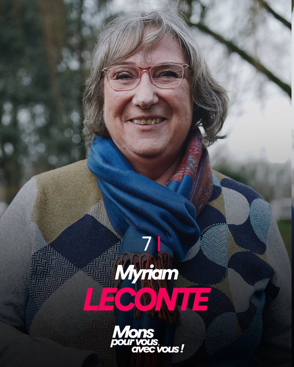 Monspourvous's tweet photo. #1soir1colistier - Myriam Leconte#7 - #monspourvousavecvous #MonsEnBaroeul #Municipales2026 https://t.co/ktjTNbCC4v