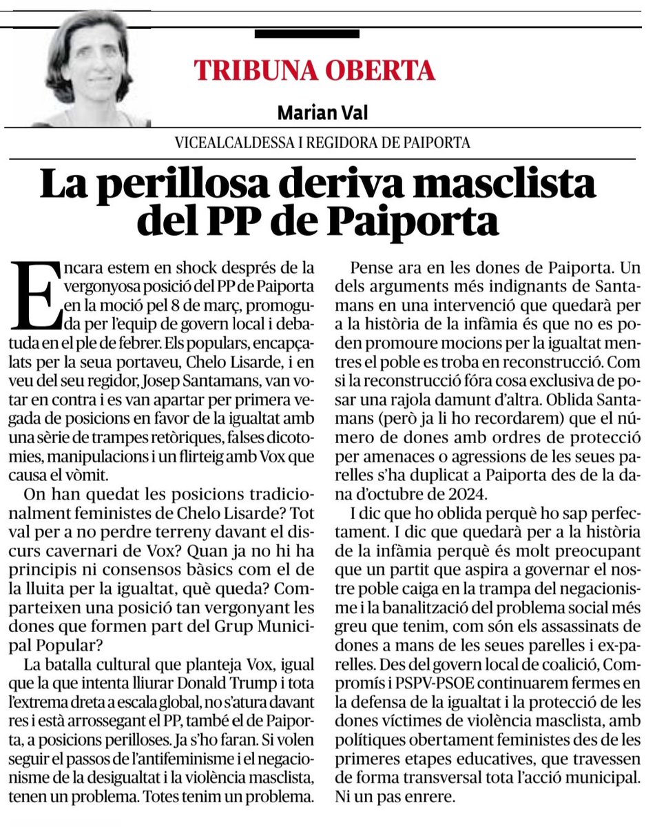 Compromís Paiporta tweet media