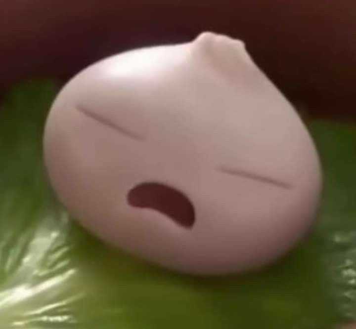 kookyun's tweet photo. Dumpling yoongi https://t.co/Uych33gCei