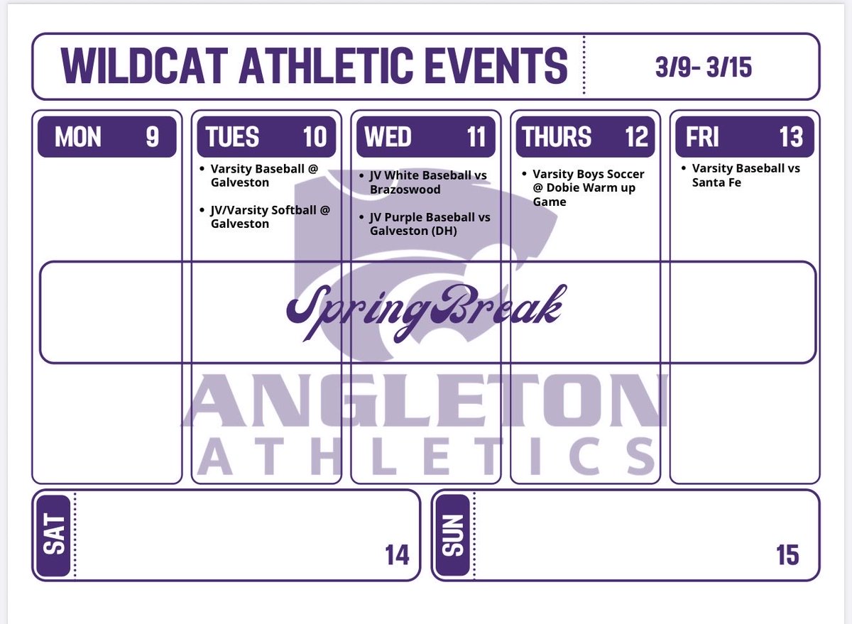 Angleton High School tweet media