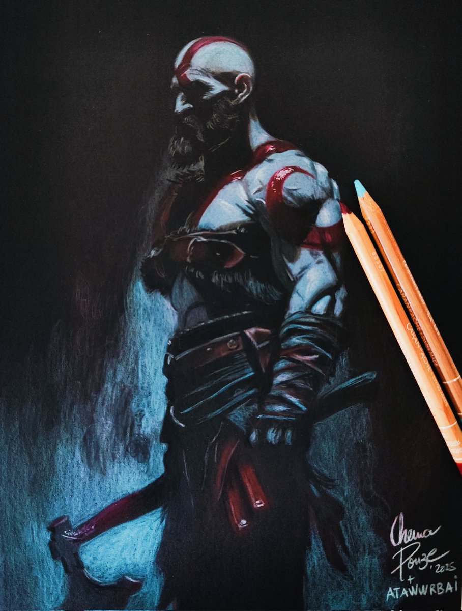Chema_Ponze's tweet image. Os deseo una feliz tarde de domingo con algunos de mis dibujos.
¡Espero que os gusten!
#art #Batman #GodOfWar