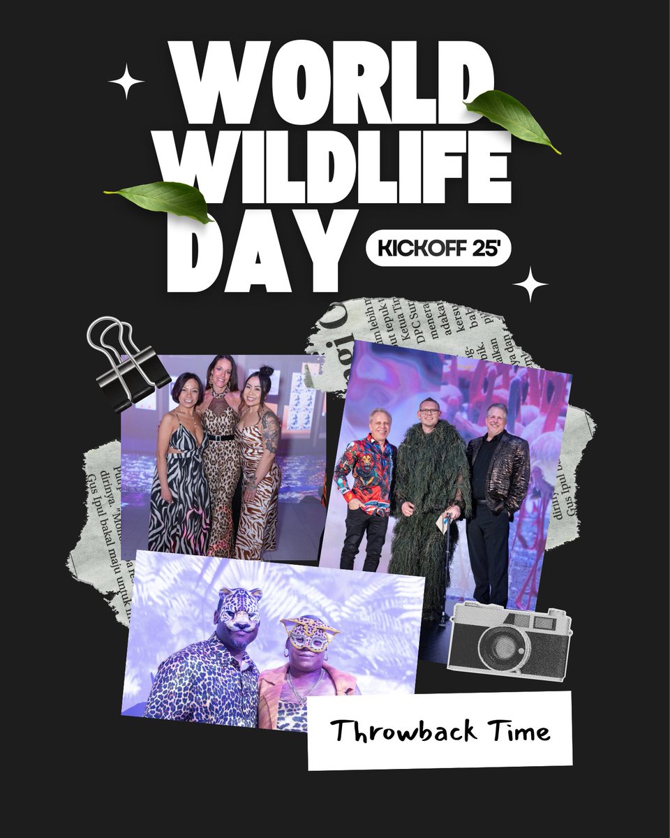 In honor of World Wildlife Day 🐾
We’re flashing back to our wildlife-inspired kickoff from 2025

Weren't these looks fierce? 🦁
