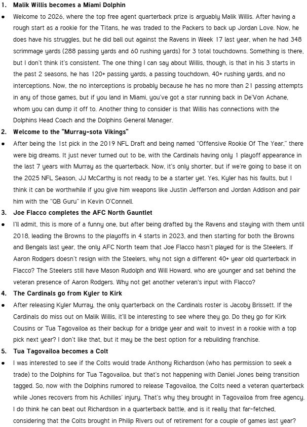 Fantasy Sports Start Or Sit’Em Questions tweet media