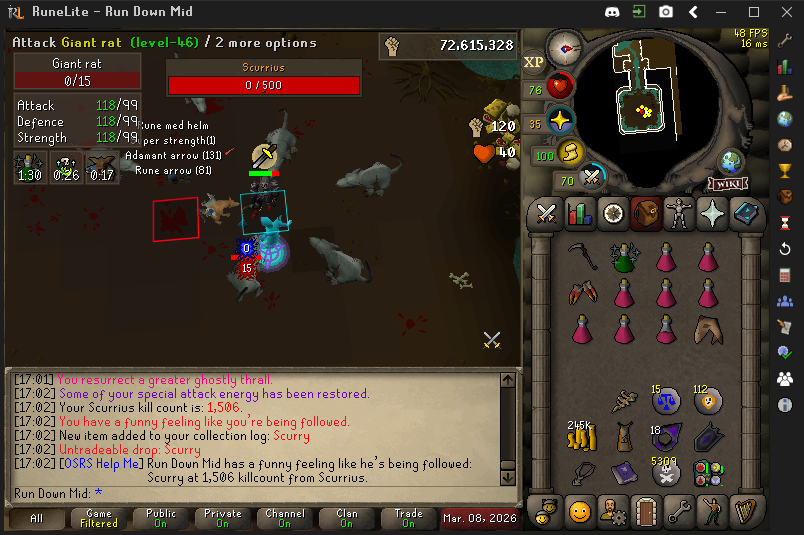 rdm_osrs's tweet photo. #35 scurry https://t.co/59hlqRPEgh