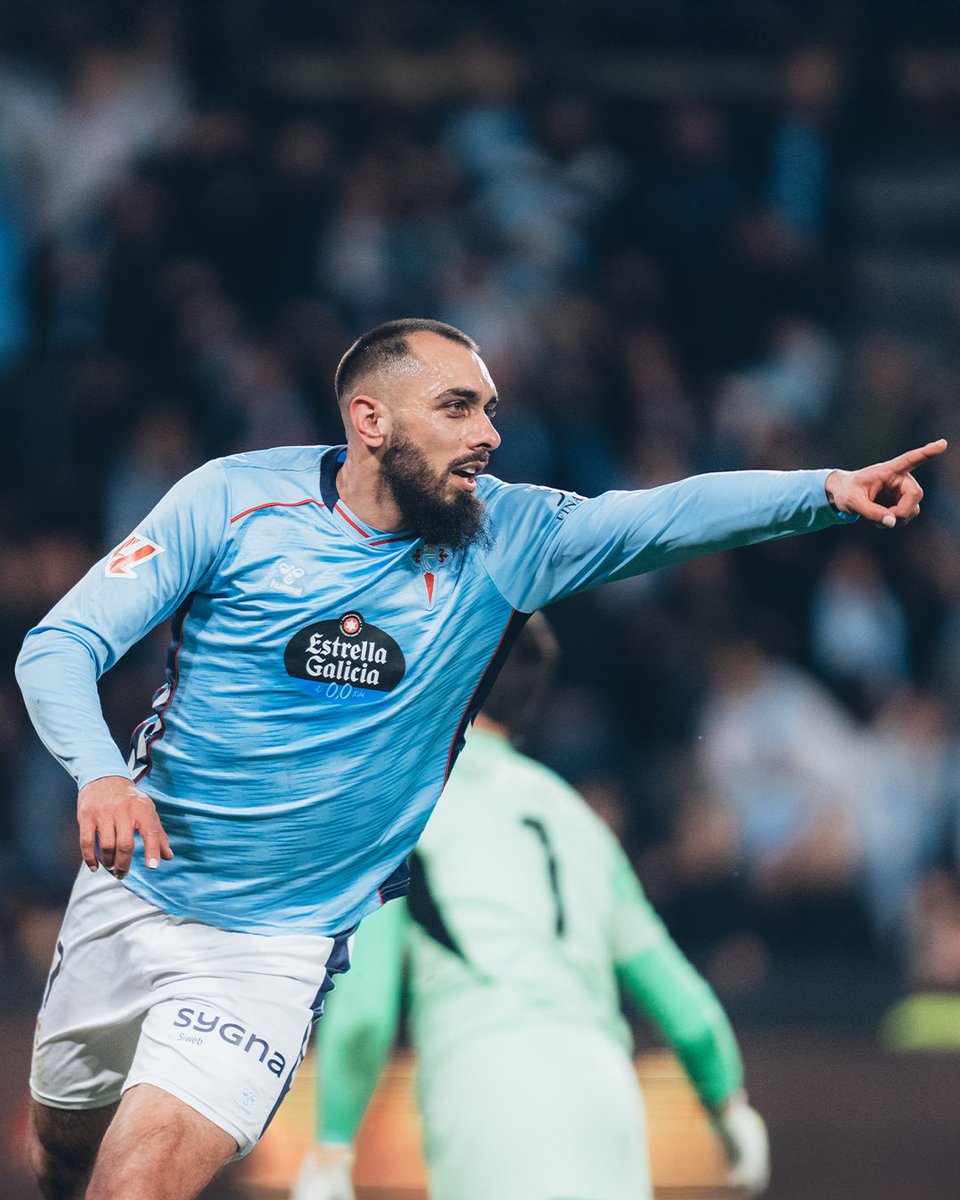 26 goles en 77 partidos oficiais co Celta.

Arre demo co Panda 🤯 <a href="/BorjaIglesias9/">Borja Iglesias</a>
