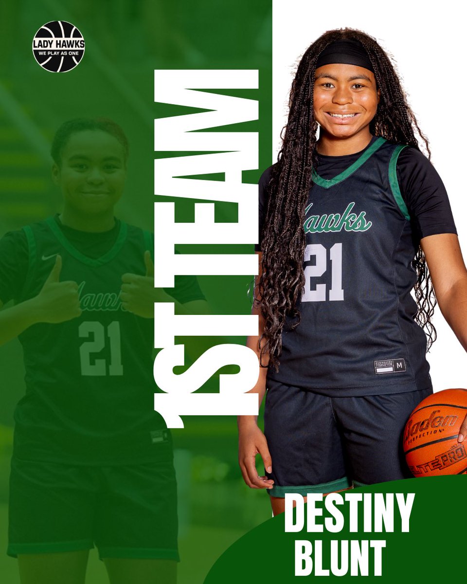 LadyHawks_Hoops's tweet photo. #GOHAWKS
#WePlayAsOne

Congratulations Destiny Blunt and Fallon Hester for being named
****1st team All District****
@Birdville_High @HawkNationGirls @birdvillesports https://t.co/Zpt0qFyHTl