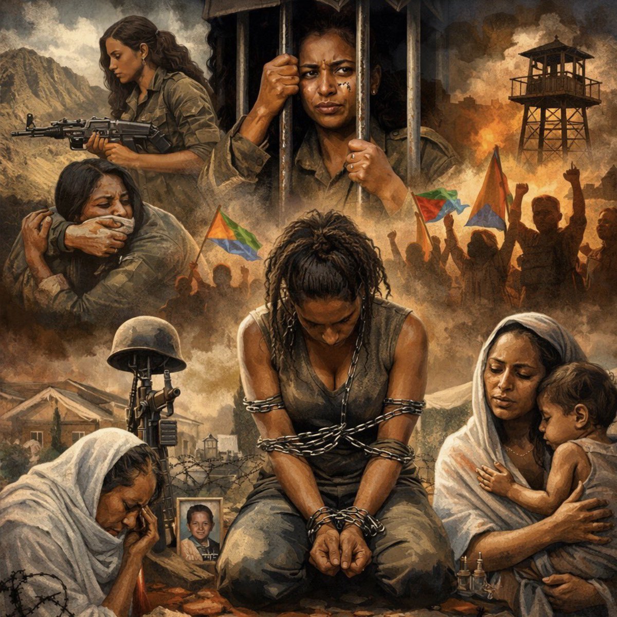 SelamNkulu9's tweet photo. International Women’s Day should stand for freedom for all women, including those imprisoned in #Eritrea like #Ciham.
#Eritrea deserves democracy.
#EBRF roadmap for stability and hope #EBRF #TransnationalRepression #BlueRevolution #Eritrea #NoMorePFDJTerror #HumanRightsForAll @BeyeneGerezghe1 @CmaDawit @BereketKahsai1 @EGerasouli35992 @BradSherman @darrell @KjetilTronvoll @TiborPNagyJr @martinplaut @mrubin1971 @SenateForeign @washingtonpost @senatorscarr @SenAdamSchiff @SenatorDurbin @tedcruz @DrJPPham @SenJeffMerkley @DrChTouati @UN_HRC @UN @hrw @amnesty @IntlCrimCourt @washingtonpost @BBC @AJEnglish @_AfricanUnion @afric_insde
