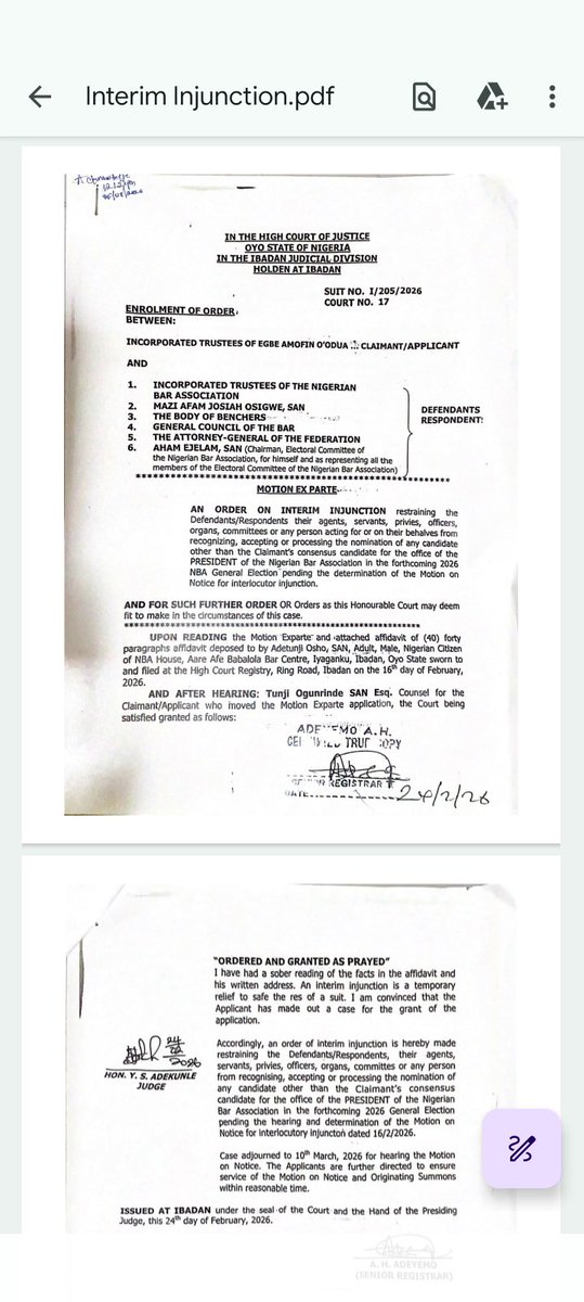 Chidi Anselm Odinkalu, CGoF tweet media