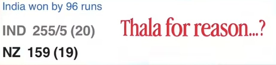 puravvgarg's tweet photo. Thala for a reason....??

#T20WorldCup #IndianCricketTeam #MSDhoni𓃵 
#thalaforareason
@msdhoni #champions https://t.co/gMdL4nT4R1