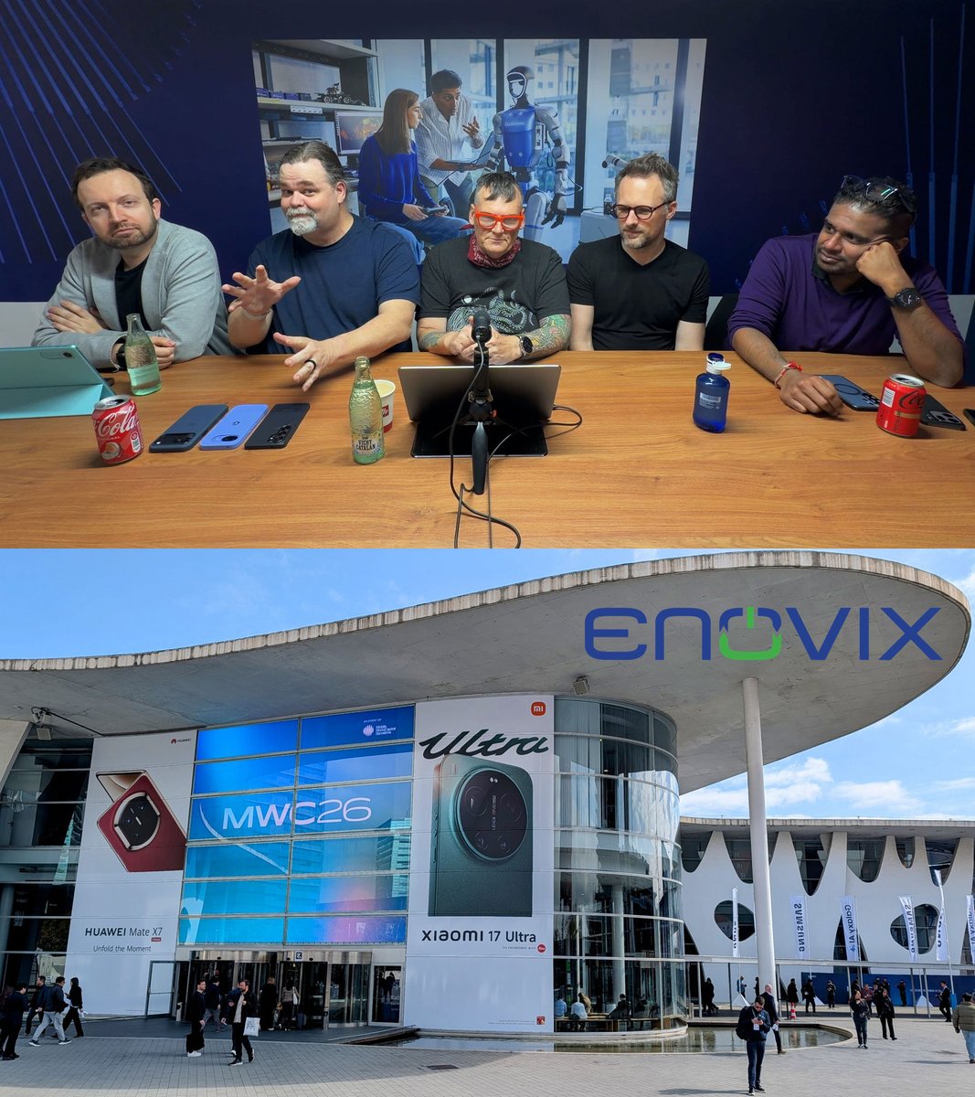 tnkgrl's tweet image. Ready for an epic #MWC2026 podcast? Listen to episode 469 of my #MobileTechPodcast! First, #RajTalluri joins me to discuss @EnovixBatteries... Second (19:49), @mattswider, @DeadTechnology, @c_scottbrown, @nirave, and I cover the best tech of the show :) worldpodcasts.com/best-of-mwc-20…