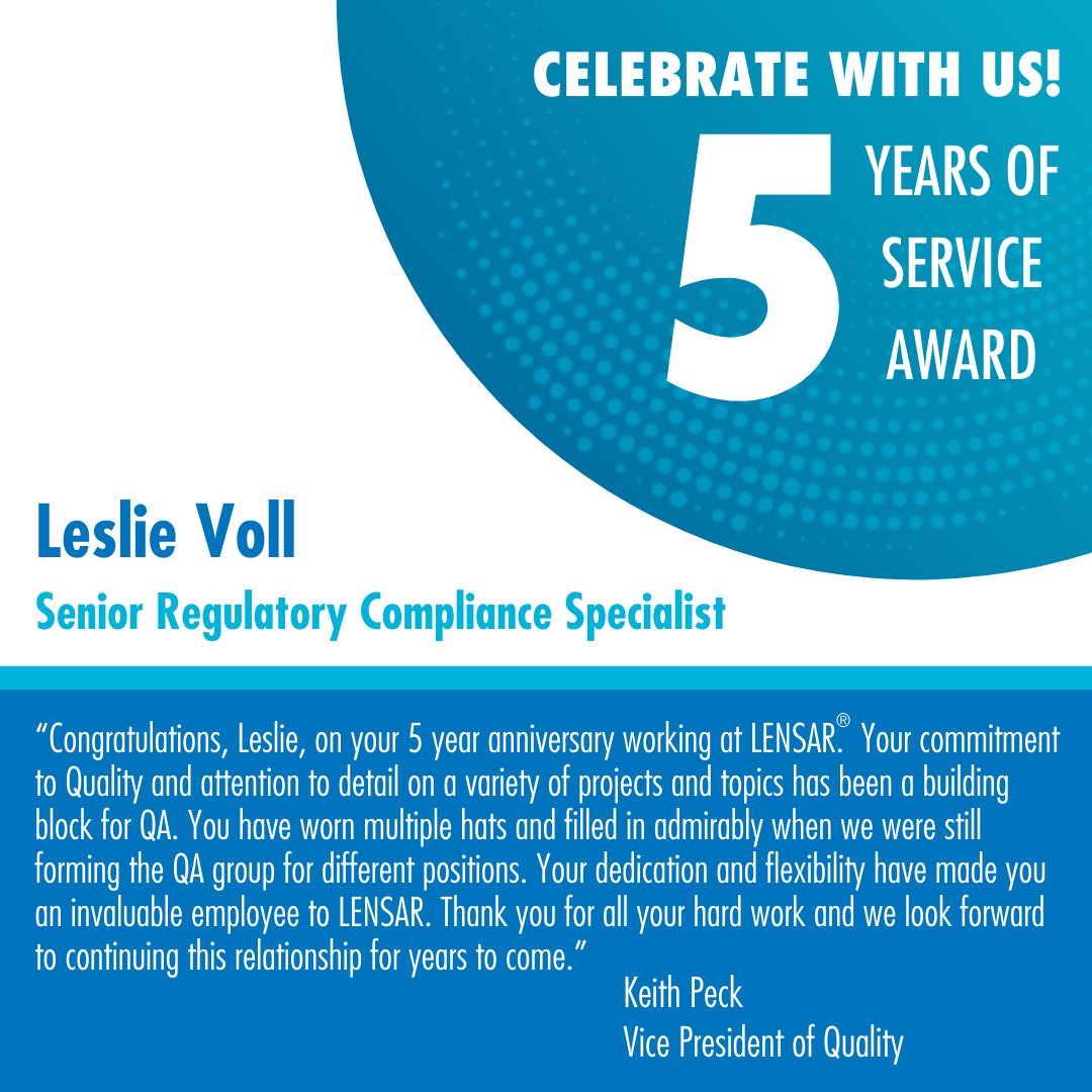 LENSAR, Inc. tweet media