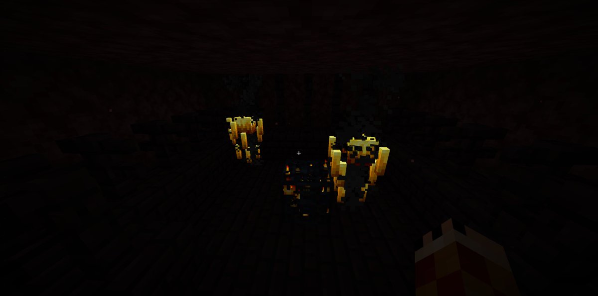 pumpkinmcdev's tweet photo. Spawners now work for Structures, including the Nether Fortress, this allows you now to go to the End in Survival! https://t.co/puWFIGPRjo