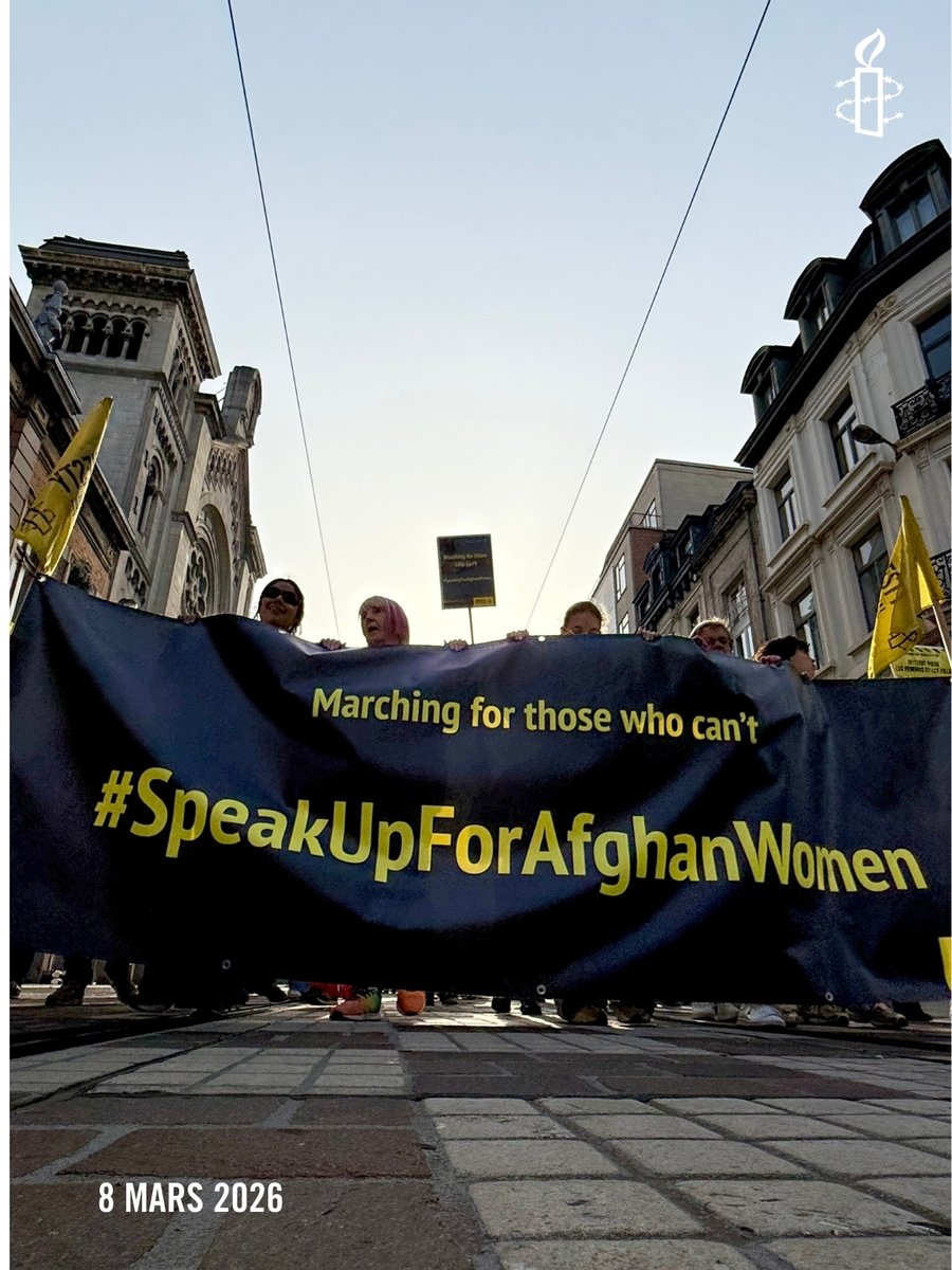 Amnesty Belgique FR ✊ tweet media