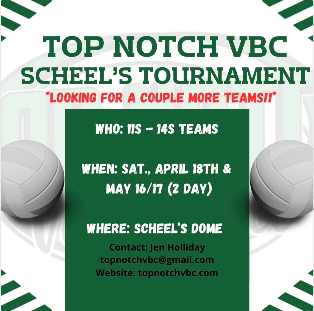 Top Notch Volleyball Club tweet media