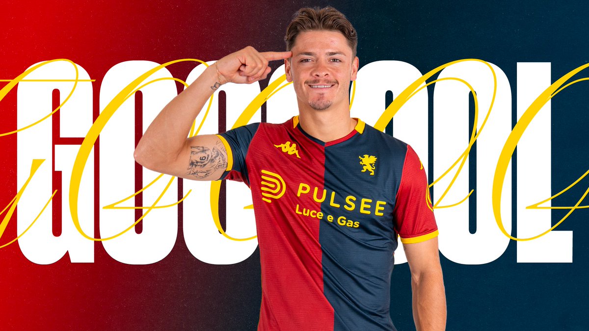 GenoaCFC's tweet photo. GOOOOOOOOL ⚽️
⏱️ 80’ - VITINHA
#GENROM 2-1 | #SerieAEnilive https://t.co/5bEJV9efSG