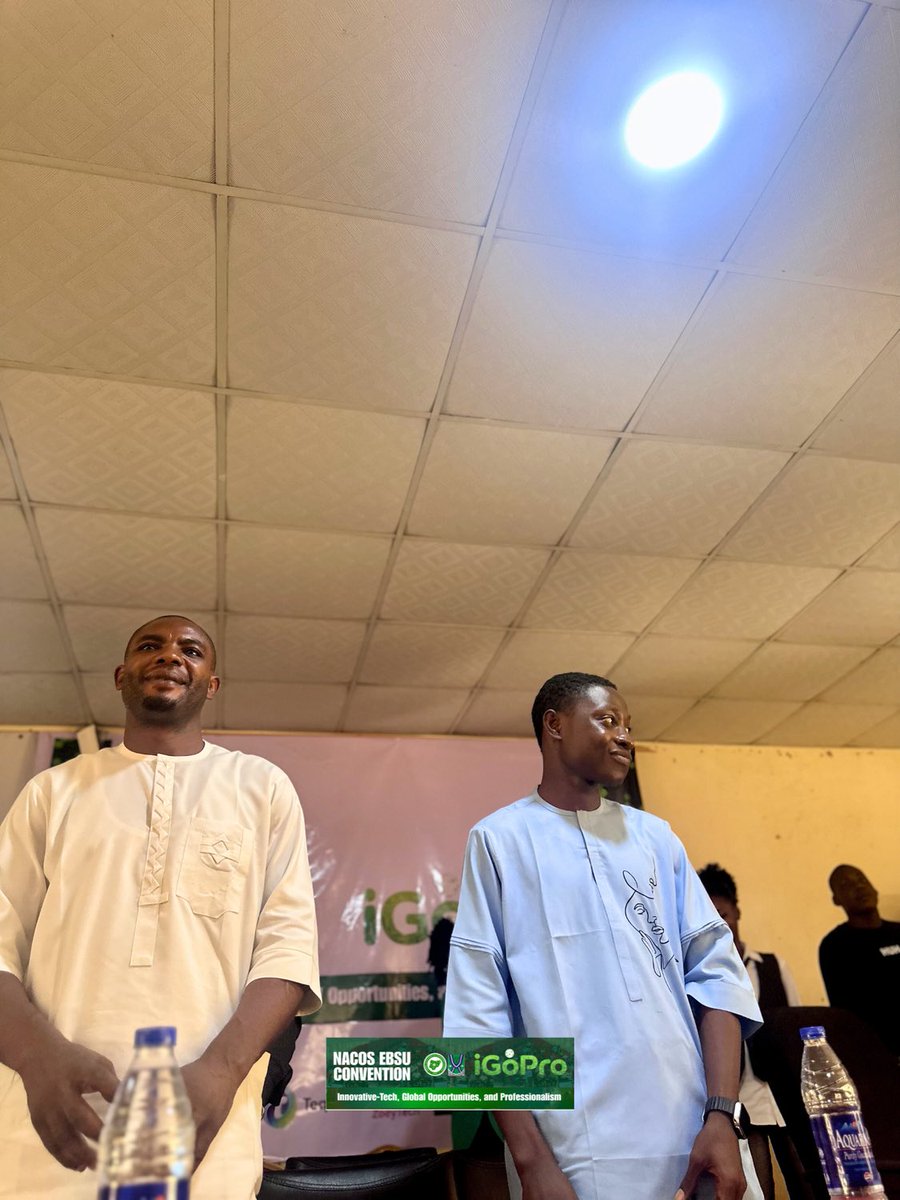 nacosebsu's tweet photo. SPECIAL APPRECIATION

We sincerely appreciate Mr. Nkwuda Chinedu, Head of ICT at EBSU Microfinance Bank, your experience in IT systems, cybersecurity, and e-payment solutions brought immense value to the program and inspired many students to pursue excellence in the tech space. https://t.co/xbRu2x2wWc