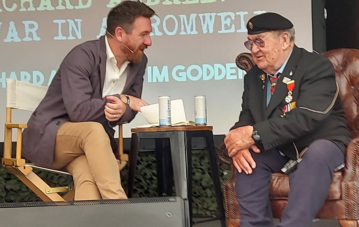 TJGodden's tweet photo. I’m very sorry to have to share the news that Richard passed away yesterday. It was an honour to have known him for the last few years of his eventful life. Another of the voices of the Normandy summer of 1944 fades away into memory. #ww2 #veteran https://t.co/ikadzyt5M8