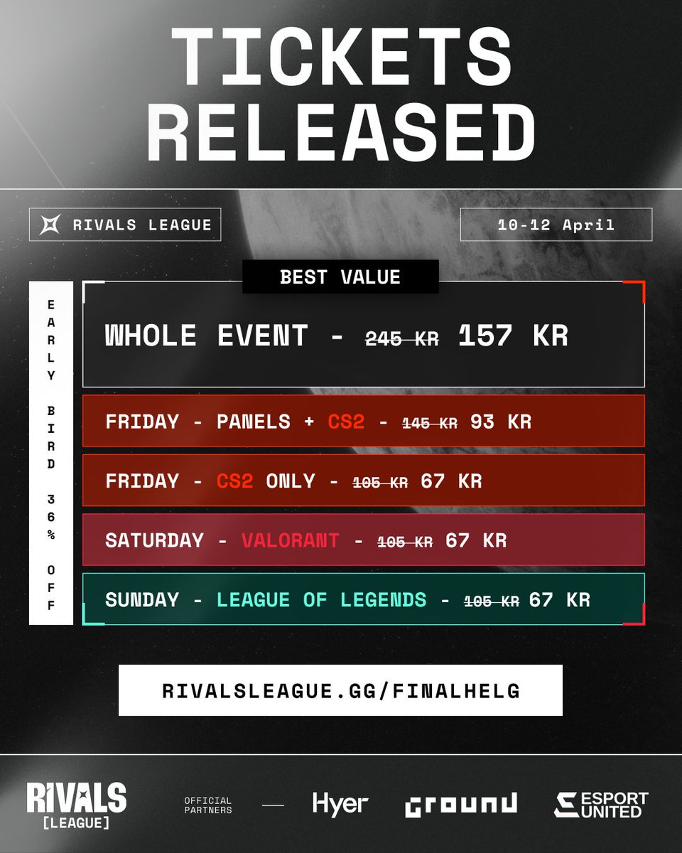 RIVALS LEAGUE tweet media