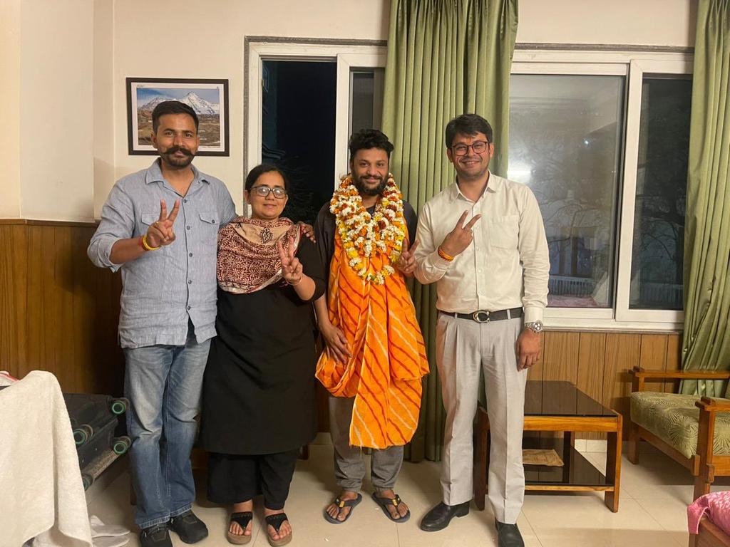 Roopesh Singh Bhadauria tweet media