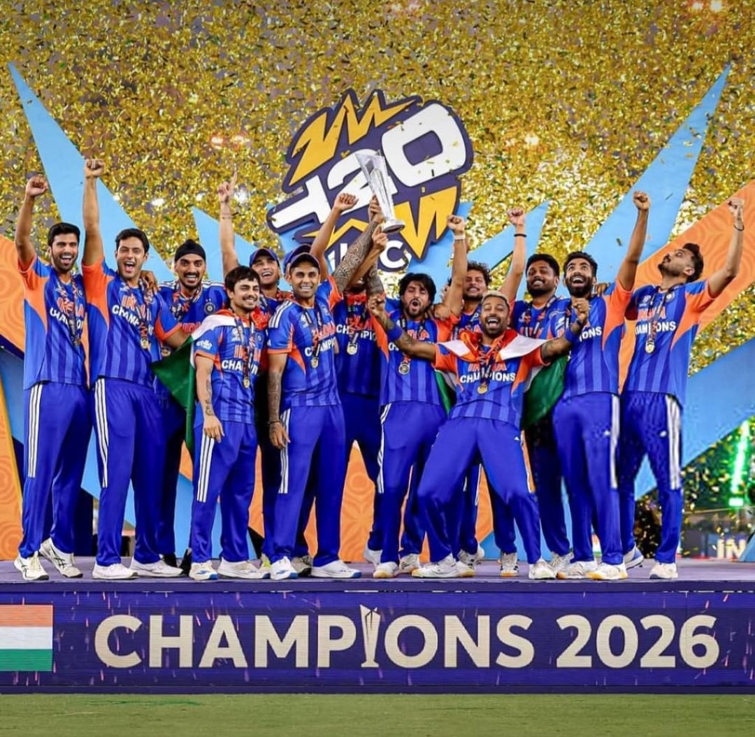 AFWASTATE's tweet photo. 🏆🇮🇳 #champions

#INDvNZ #T20WorldCup2026 https://t.co/FR7wnmEW5M